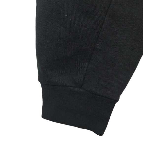 Mens L Black Cuffed Casual Jogger Sweatpants Street Outdoor Athleisure Zara - Picture 8 of 16